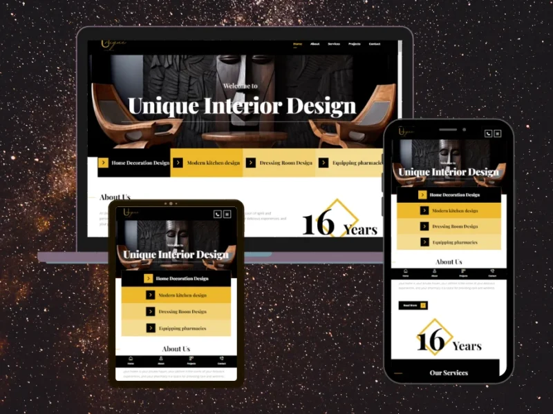 موقع لأعمال التشطيبات