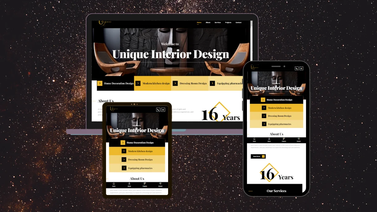 موقع لأعمال التشطيبات