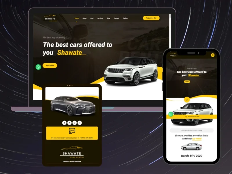 موقع تأجير السيارات