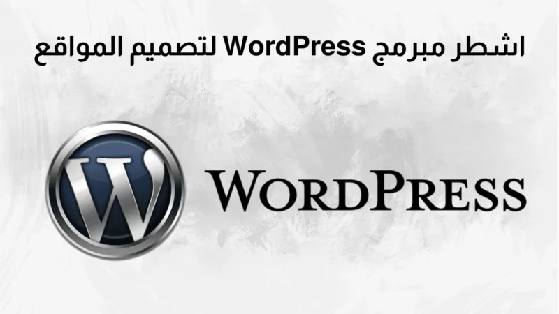 اشطر مبرمج WordPress لتصميم المواقع