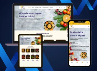 متجر لبيع الفواكه المجففه